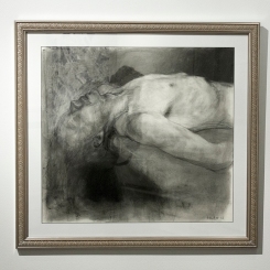 David Bondar, "Untitled", Charcoal on paper, 2012